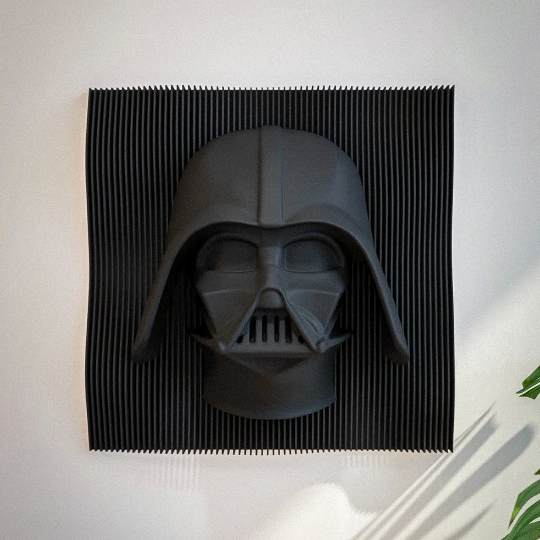 Darth Vader Layered Wall Art view 2