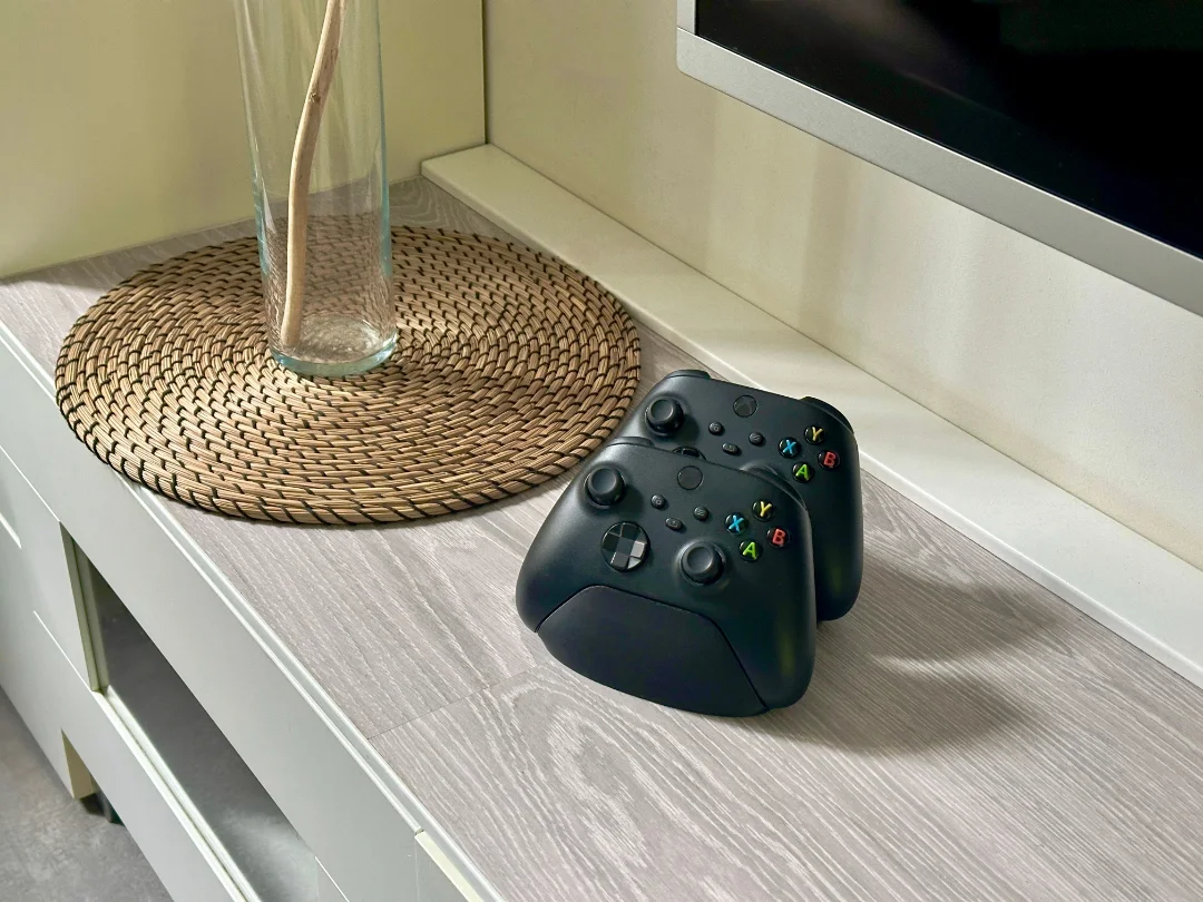 Double Xbox Controller Stand view 3