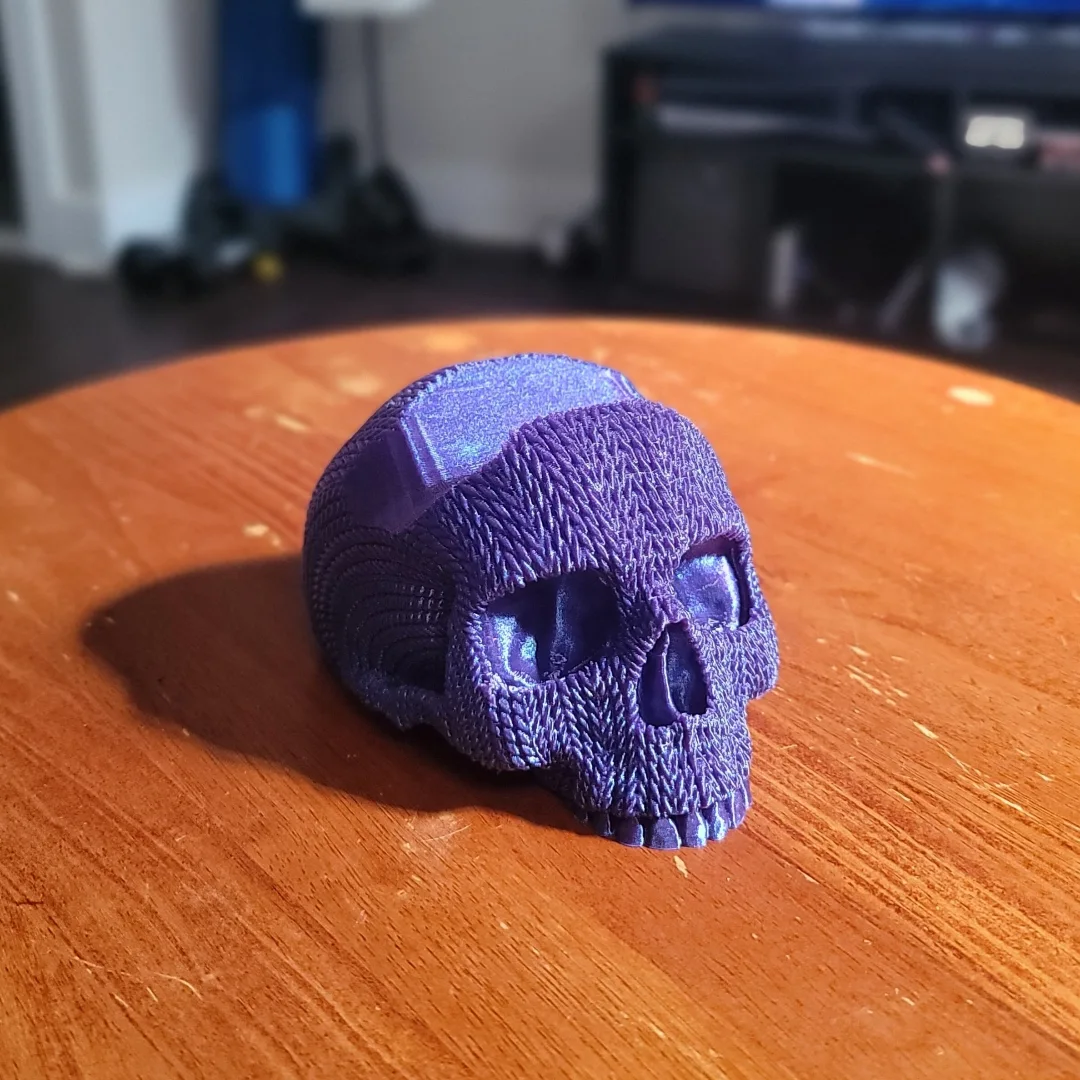 Knitted Skull Xbox Controller Holder view 4