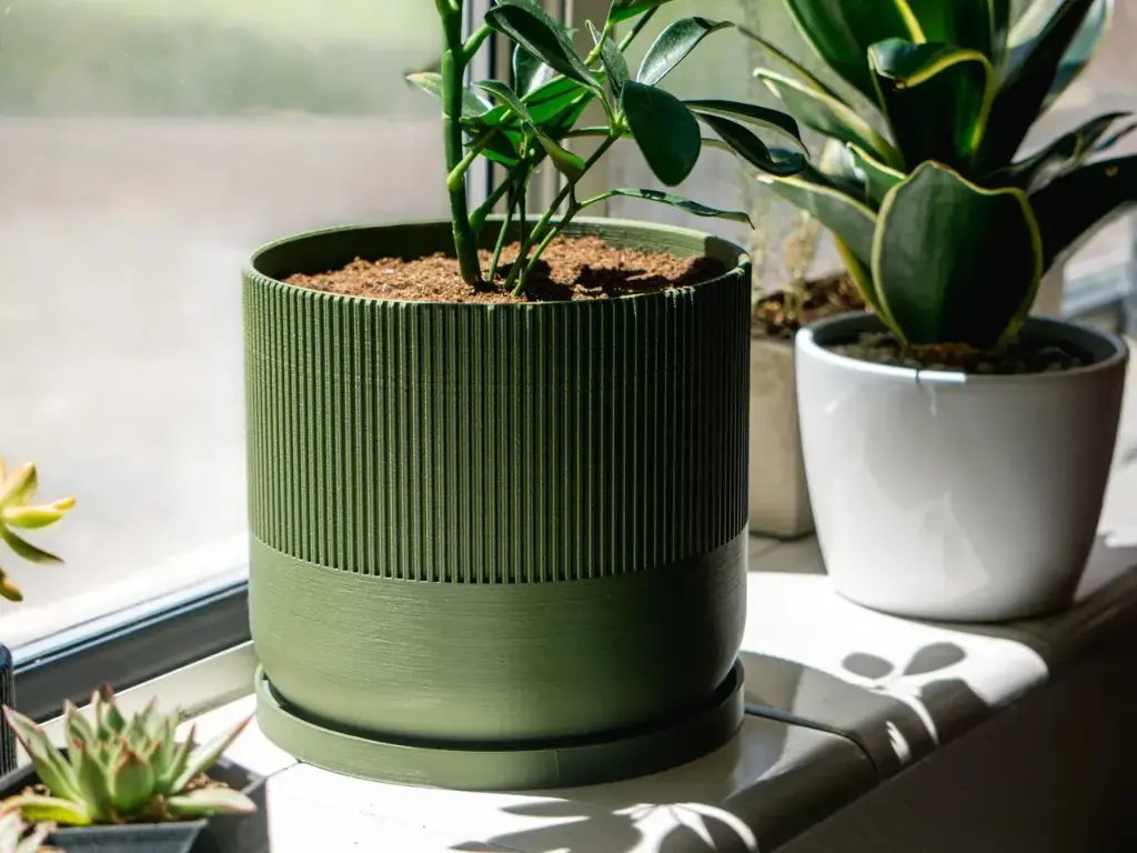 Mid-century planter
