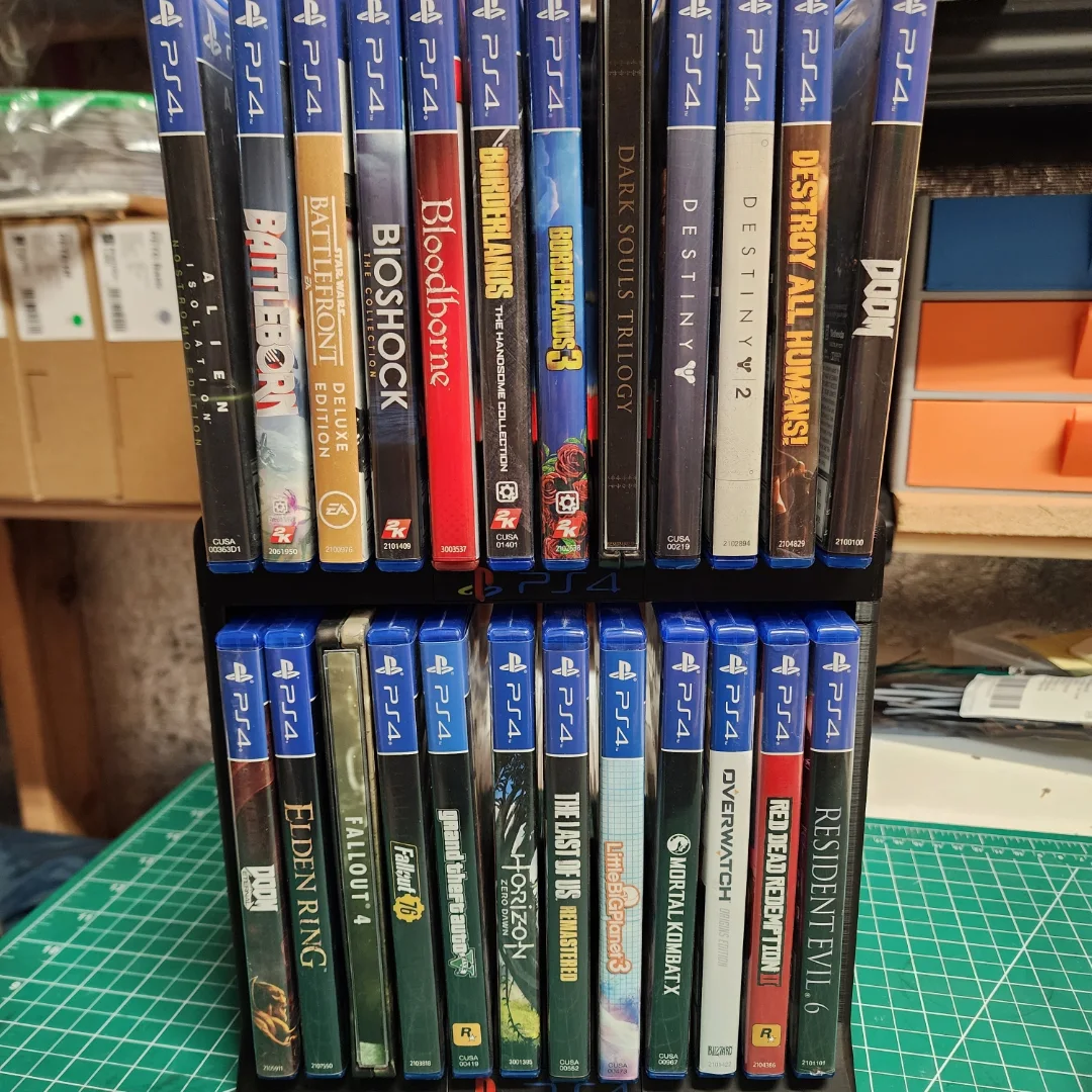 PS4 Collection Display Stand view 2