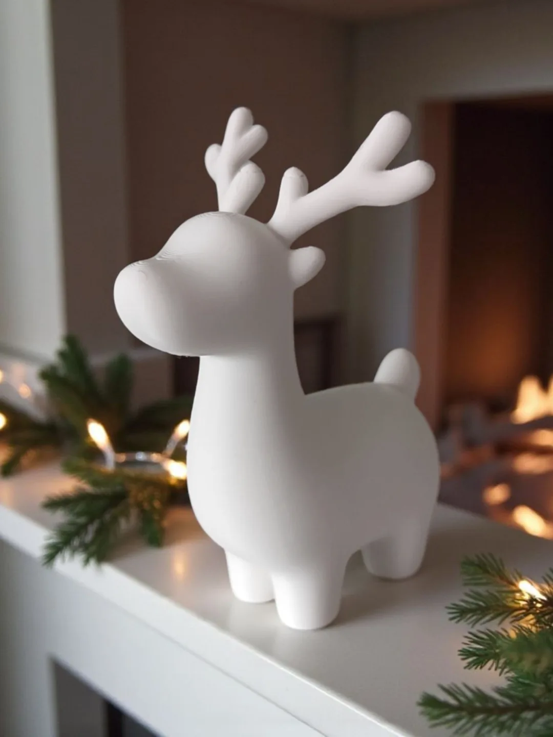 Reindeer Figurine view 2