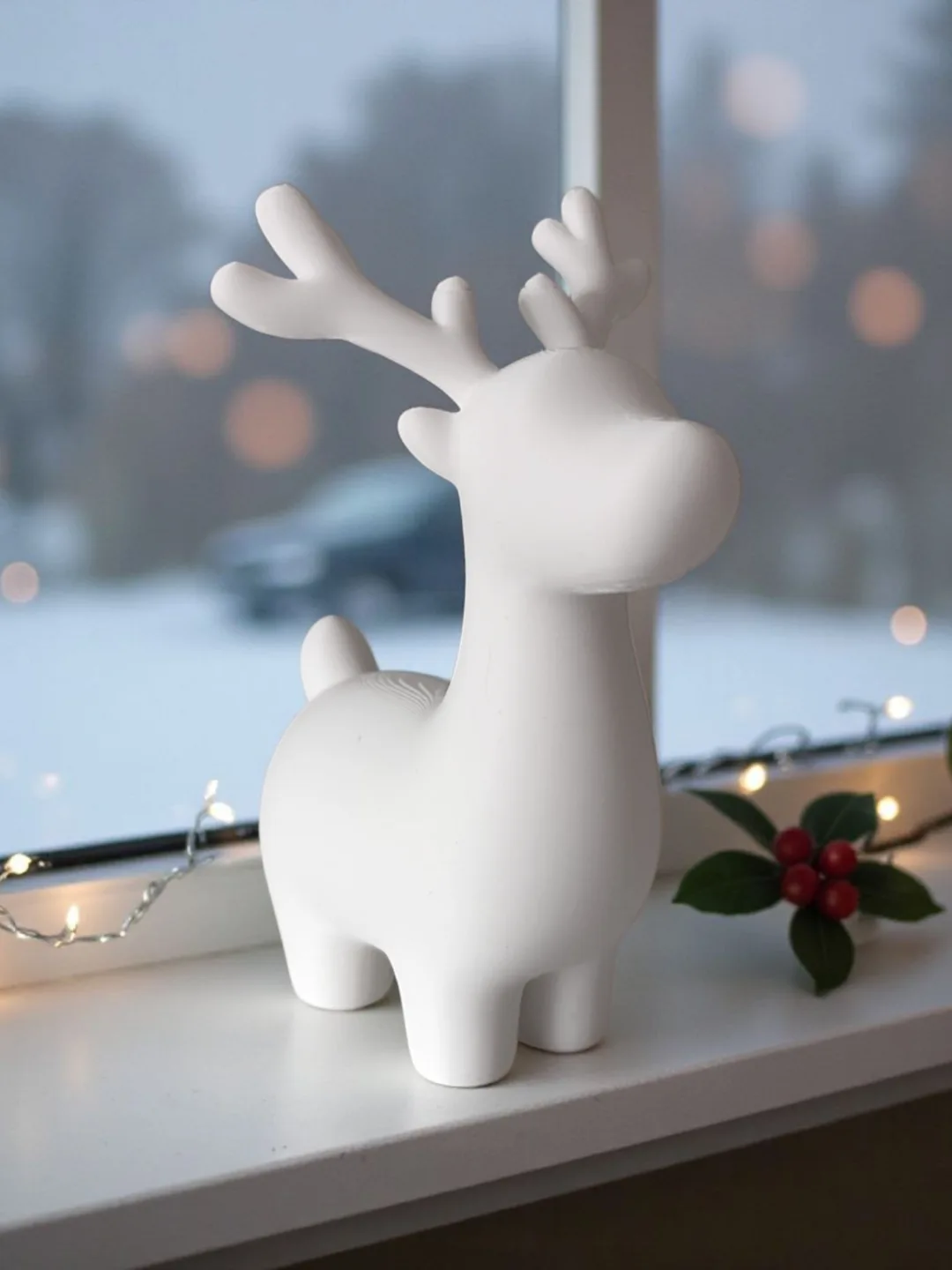 Reindeer Figurine view 3