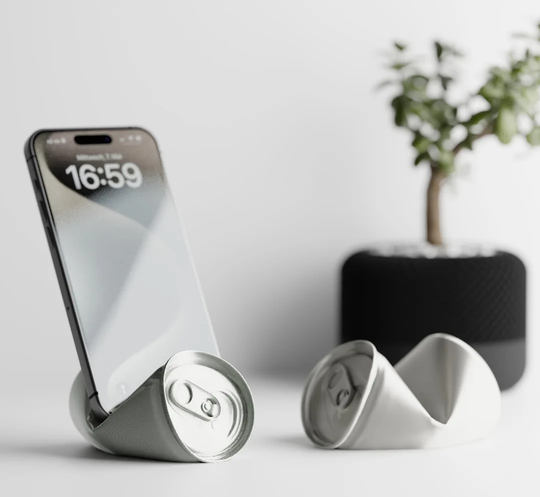 Soda Can Phone Holder view 2