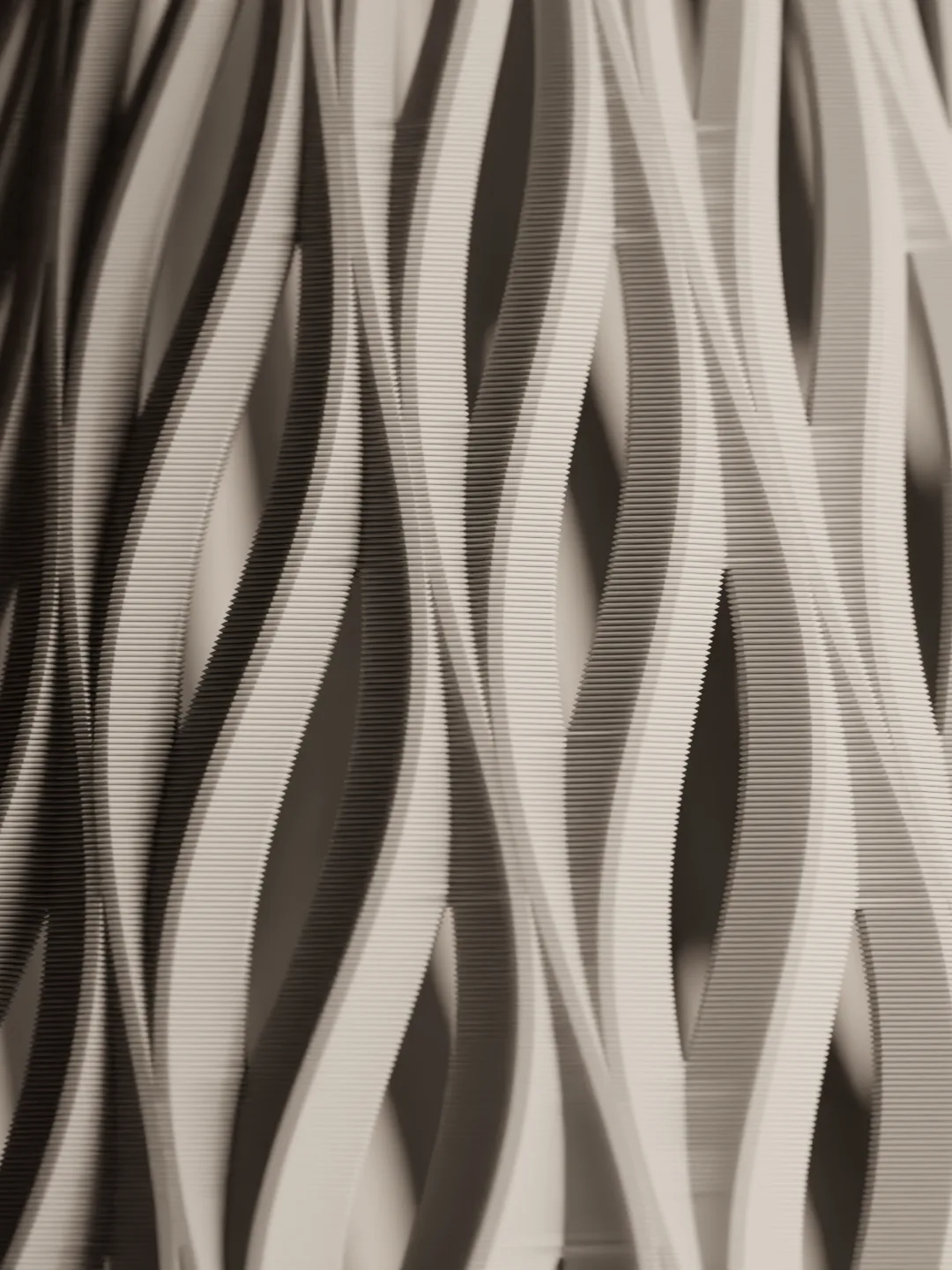 Spiral Wave Vase view 3