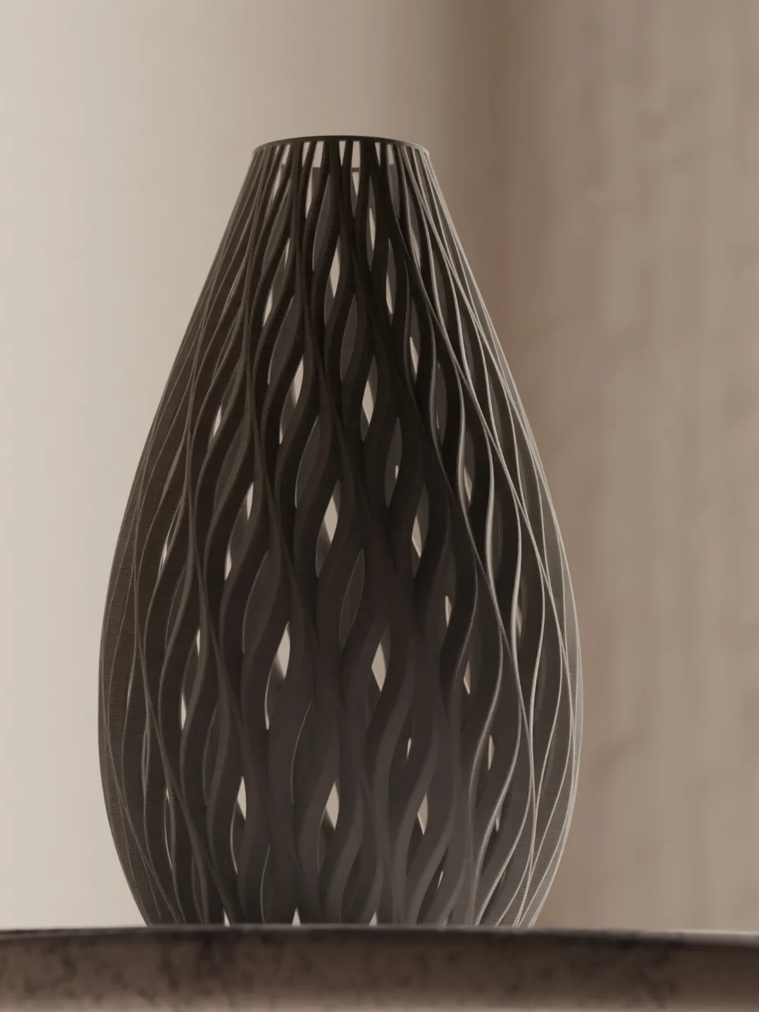 Spiral Wave Vase view 5