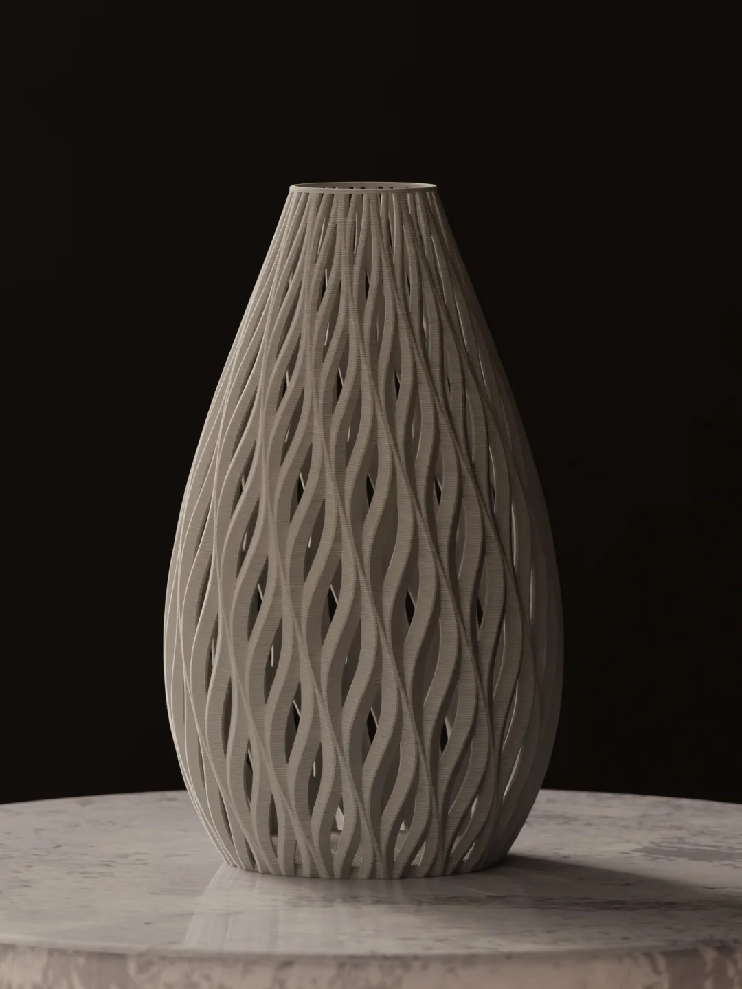 Spiral Wave Vase view 6
