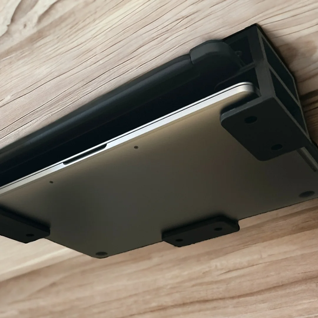 Under-Desk Laptop Holder view 2