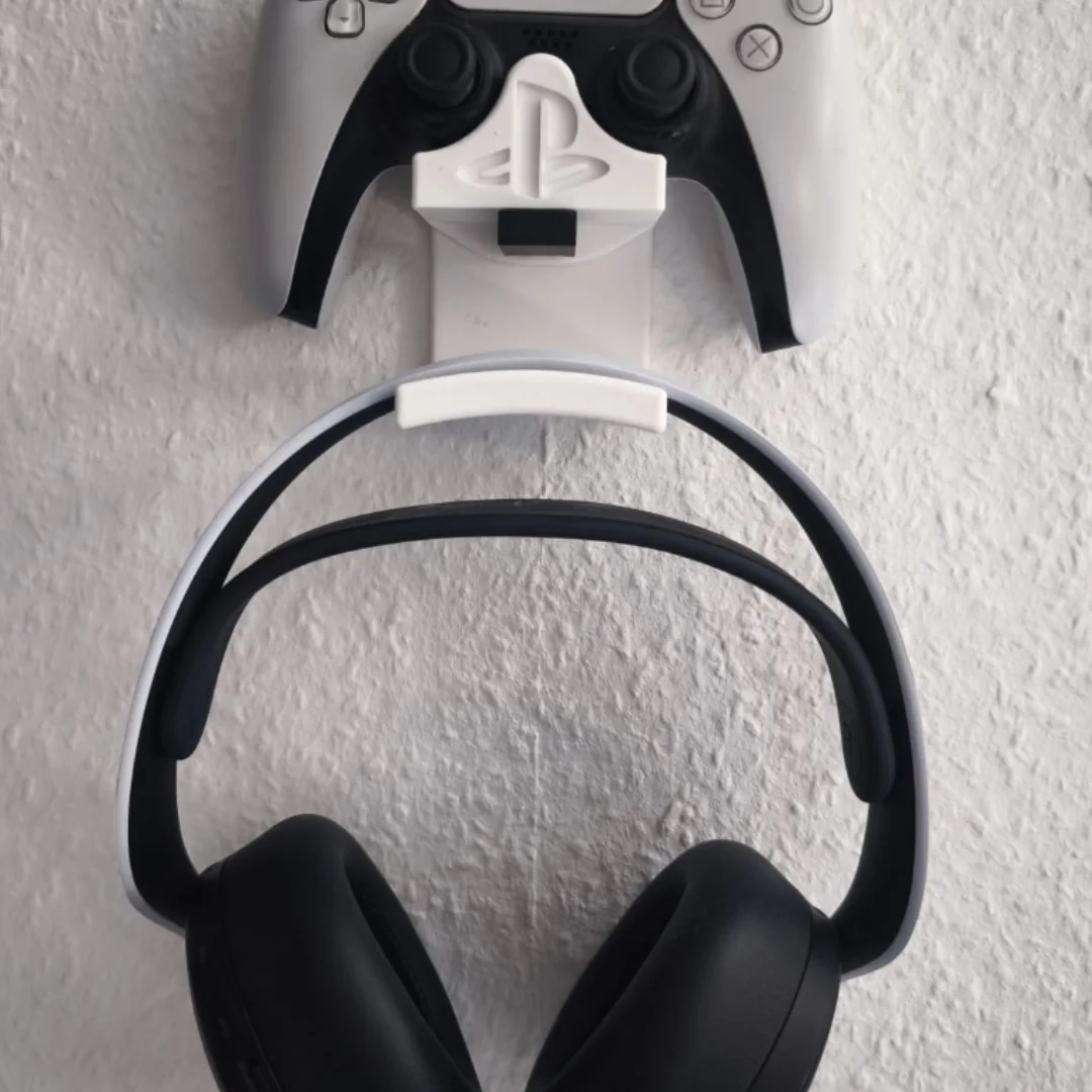 Wall-Mounted Controller & Headset Holder view 4