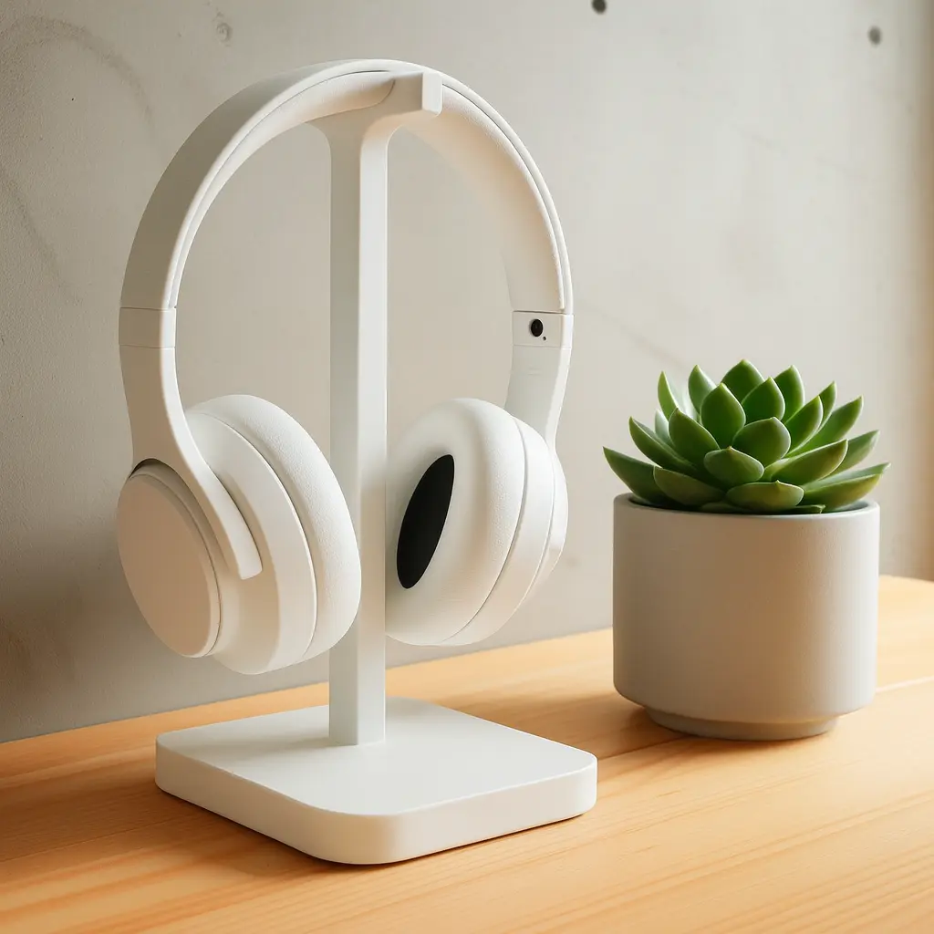 White Design Headphones.webp
