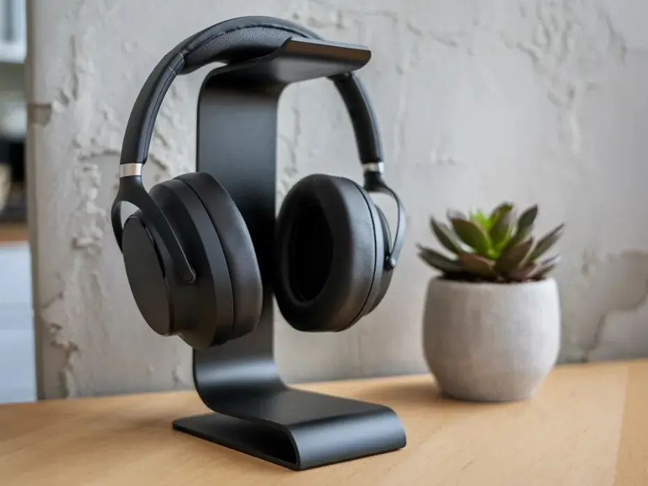 Modern Headphone Stand 01 (Black)